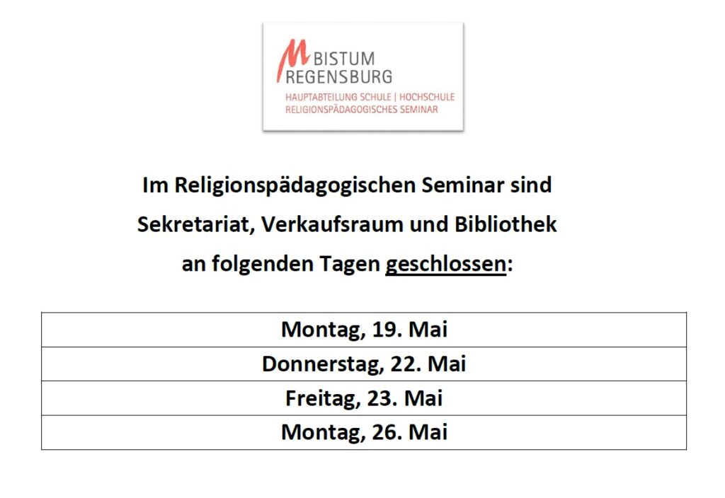 Schild mit Schließzeiten